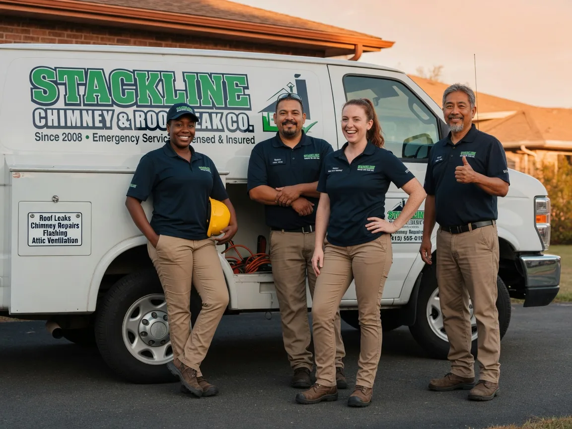 Chimney flashing repair company in Booneville, MS